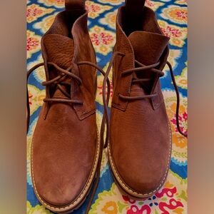 Women’s Timberland Waterproof Dark Brown Suede Leather Chukka Ankle Boots